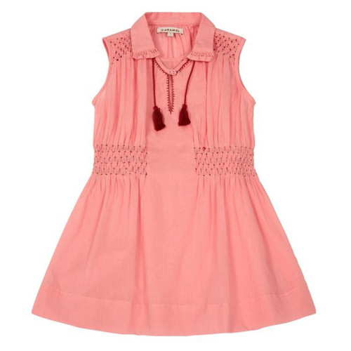 [3,4y]Brezel Dress (candy pink)
