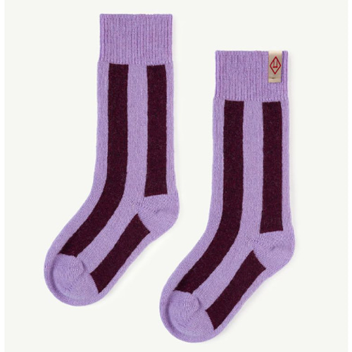 Skunk Socks (purple)