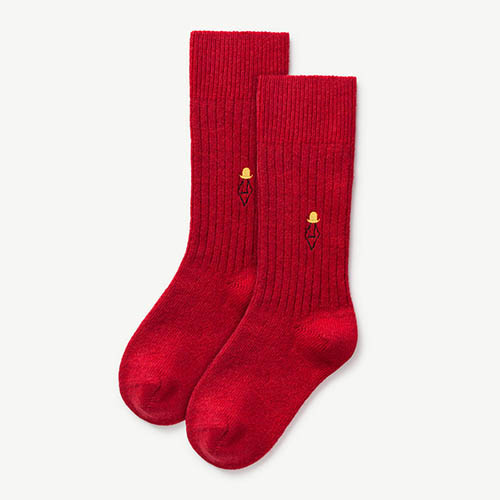 Skunk Socks 1095_063 (deep red)