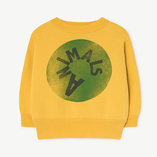 [12m]Bear Baby Sweatshirt 984_172 (yellow animal)