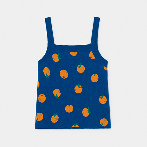 Knitted Tank Orange #184
