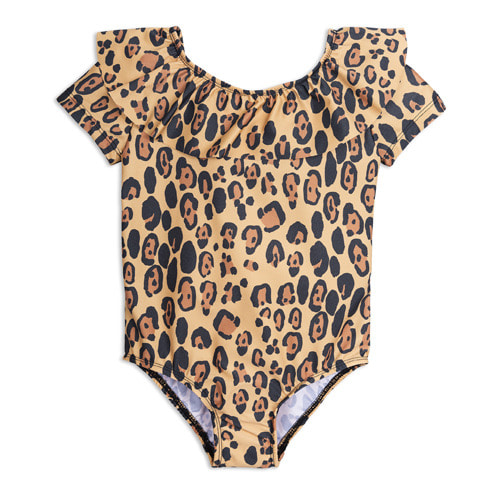[128/134cm]Leopard Swimsuit