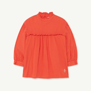 [4/6y]Cockatoo Shirt red 22079-251-CE